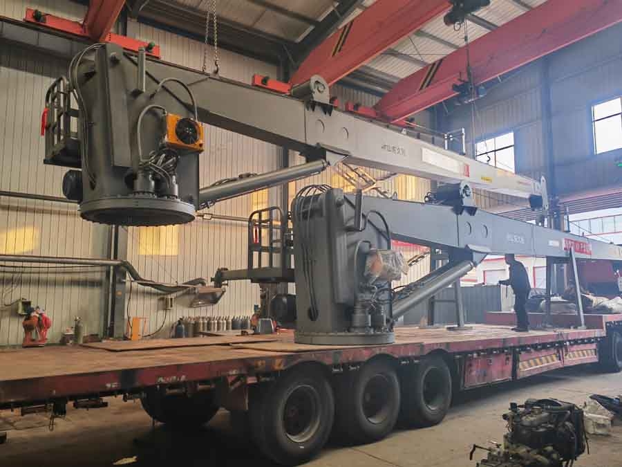 挖抓船吊固定吊車載吊總成